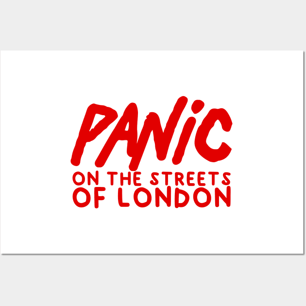 panic on the streets of london Wall Art by netizen127